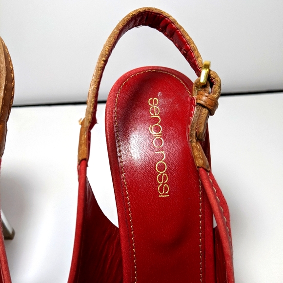 Sergio Rossi platform heels. Women's size 6.5 - Picture 2 of 11